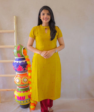 Thangam Handloom Cotton Co-ords – Effortless Casual Style