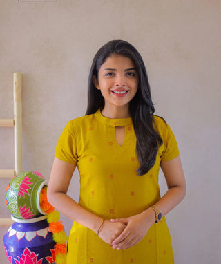 Thangam Handloom Cotton Co-ords – Effortless Casual Style