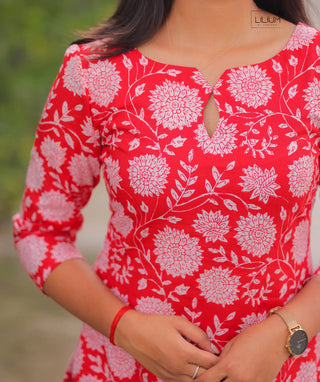 Soft Lined Cotton Kurti
