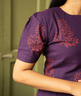 Mulberry Ember Cotton Co-ord Set with Pockets – Casual Chic