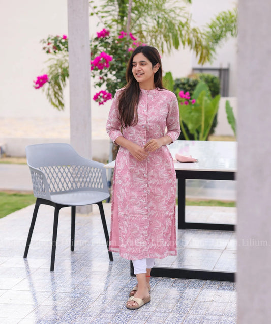 Blush Pink Kurti - Traditional Wear