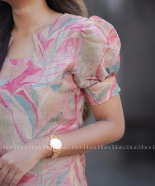 Multicolour Tussar Kurti – Casual Wear for Women
