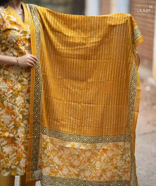 3-Piece Cotton Kurti Set