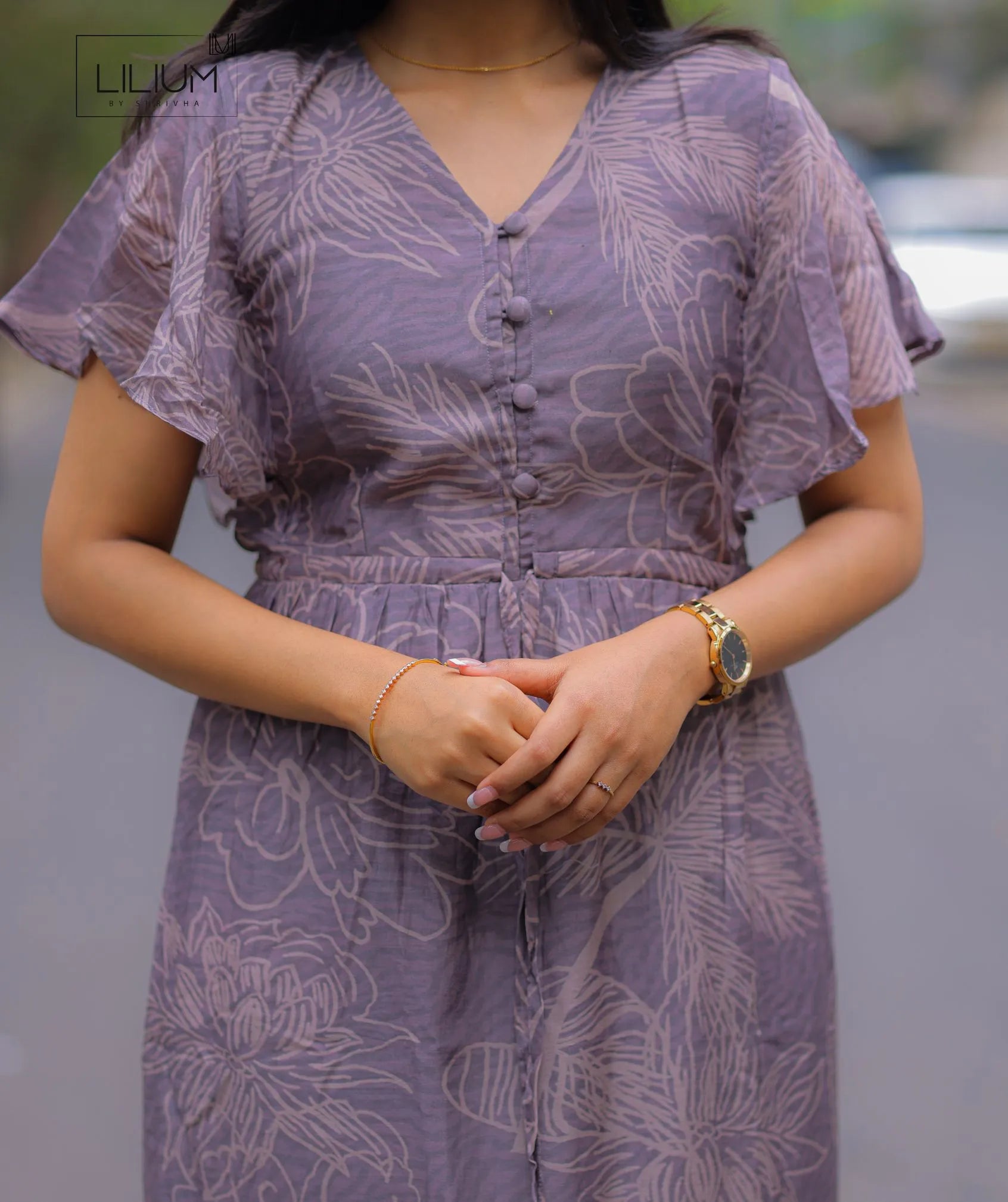 faded purple dress Faded Purple Muslin Maxi Dress Casual & Chic S-34