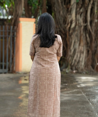 Dusty Mauve Cotton Co-ords – Daily Wear
