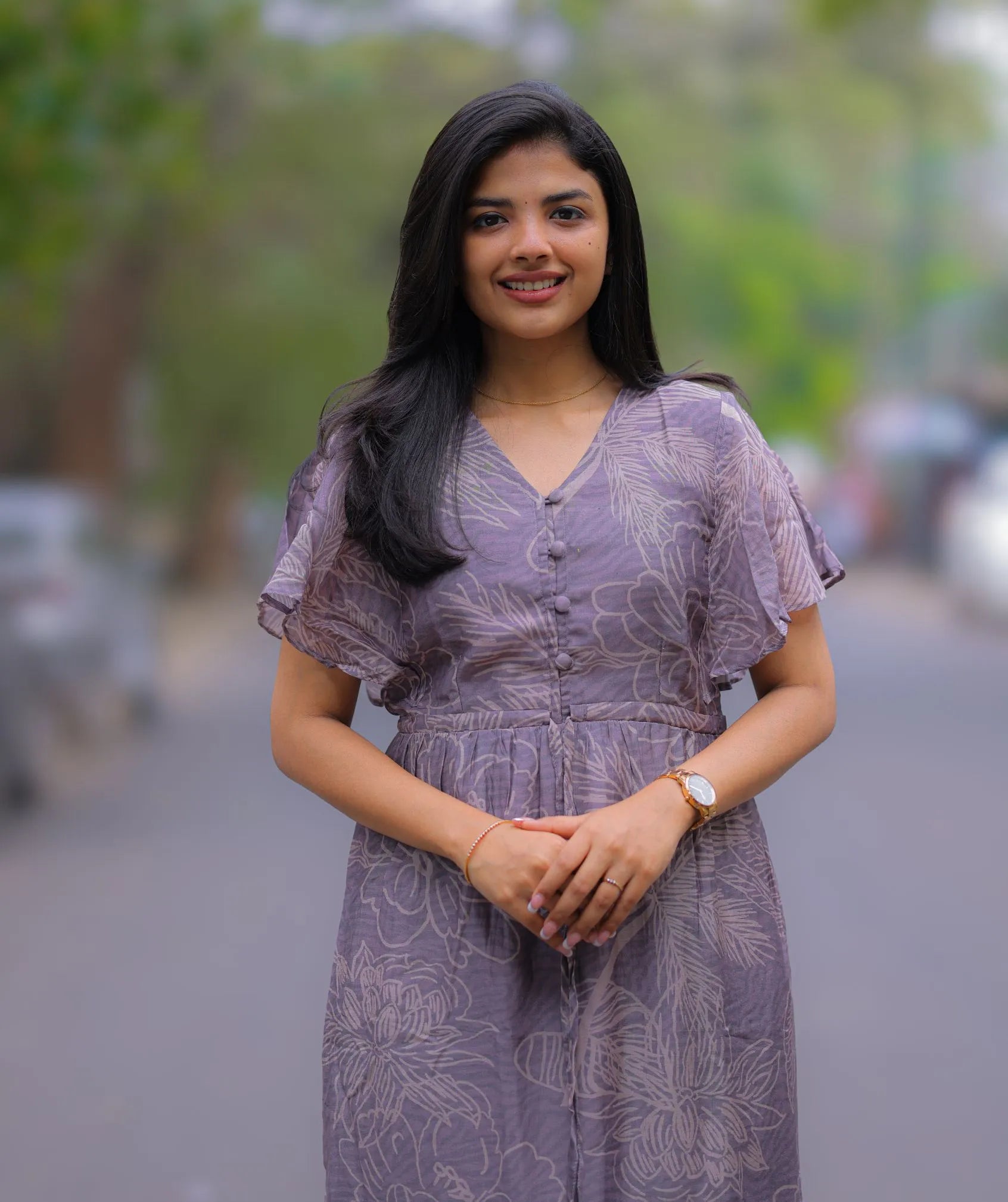 faded purple dress Versatile Dress
