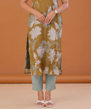 Sage Comfort Linen Cotton Ready-to-Wear Casual Bottom