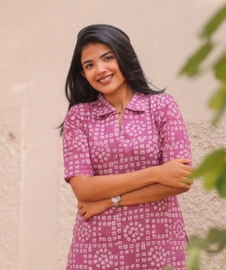 Heather Rose Hakoba Cotton Kurti – Summer Trend