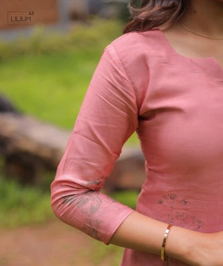 Rose Dominion Muslin 3-Piece Festive Set With Pockets