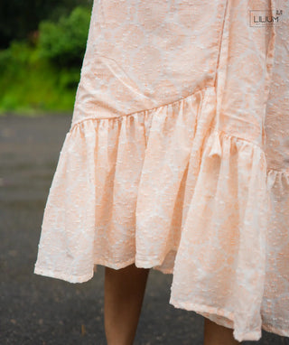 Back View of Blush Breeze Maxi