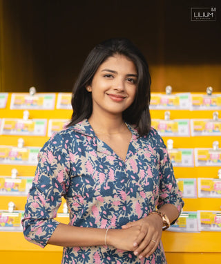 Women’s casual cotton co-ord set with slit