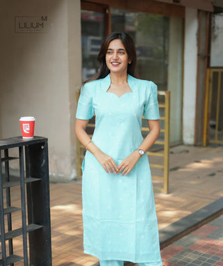 Breeze Glow handloom cotton co-ords se