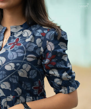 Casual Summer Outfit with Sapphire Maxi Dress