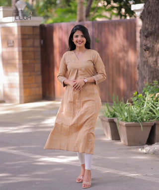 Casual wear side open kurti