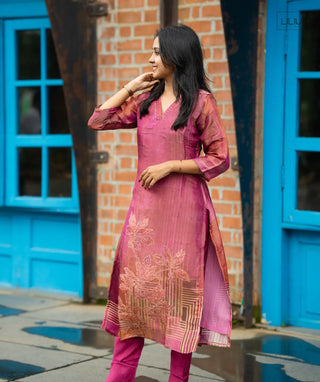 Women’s Tissue Silk Casual Co-ord Set