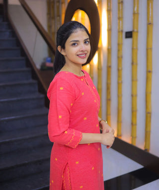 Comfortable Handloom Cotton Co-ords Design