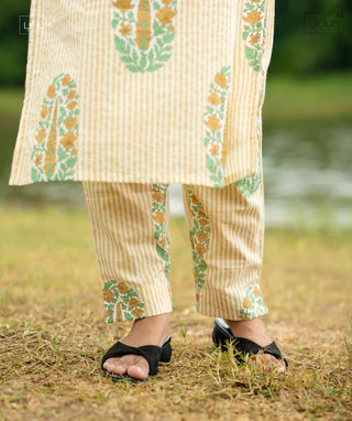Golden Herb Co-ords Outfit for Women