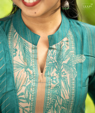 Designer Emerald Green Kurti