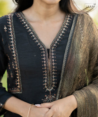 Designer Lavender Anarkali Kurta Set