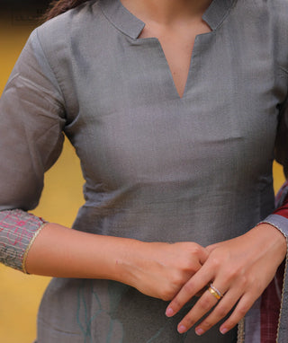 Designer Tissue Silk Casual Wear Set