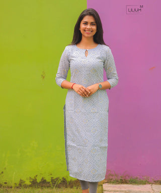 Diamond Whisper Cotton Kurti