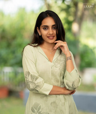Elegant Festive Wear Cotton Co-ords Outfit