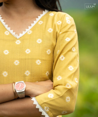 Elegant Saffron Festive Wear