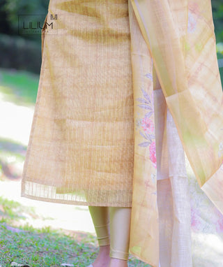Elegant silk kurti set for casual wear