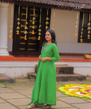 Emerald Heirloom Anarkali Set