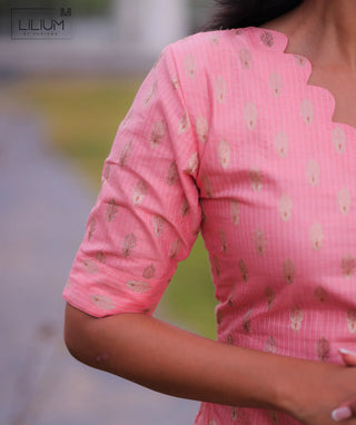 Ethnic Casual Co-ords in Roseate Crown Shade