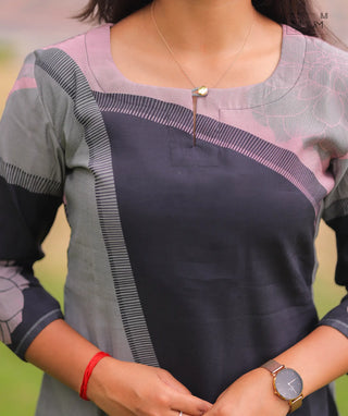 Everyday Black Kurti Design