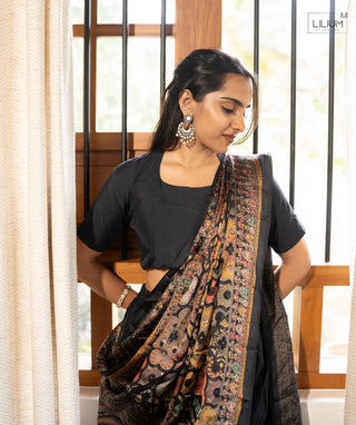 Festive Wear Half Saree with half Sleeves