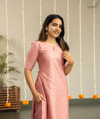 Festive Wear Muslin Silk Co-ord Set
