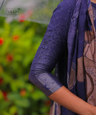 Festive Wear Muslin Silk Set