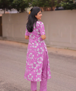 Cotton co-ords with lining