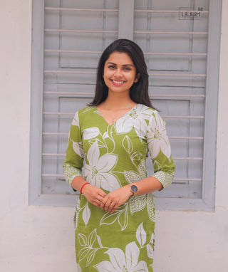 Lightweight Cotton Kurti Design