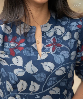 Lightweight Fabric Close-Up of Cotton Dress