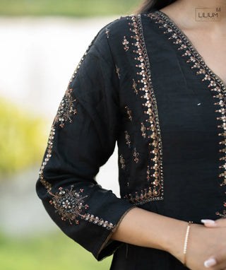 Linen Slub 3-Piece Festive Outfit