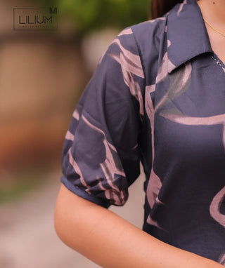 Side open muslin kurti for women