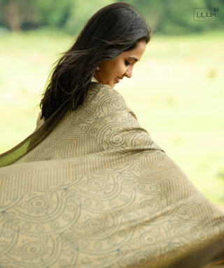 Muslin kurti open slit design