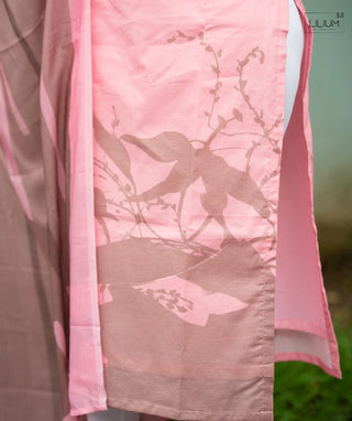 Open Slit Royal Rose Kurti for Festive Occasions