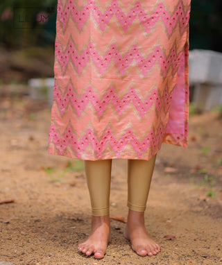 Elegant Women’s Banaras Silk Kurti