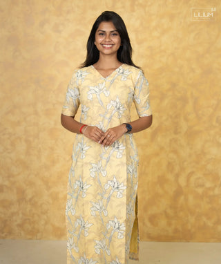 Primrose Dust Cotton Kurti