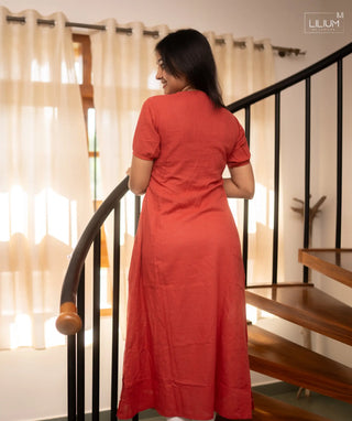Scarlet Queen Kurti with Open Slit Online