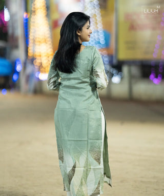 Serene Marine Color Kurti