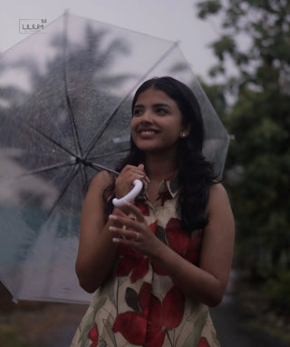 Sleeveless Maroon Maxi Dress Full Look