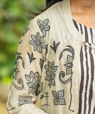 Women’s Striped Cotton Co-ords Casual Wear