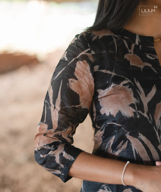 Stylish organza kurti for women