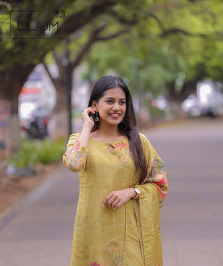 Women’s Tissue Silk Kurti in Mirella Dawn Shade
