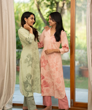 Women’s Stylish 3/4th Sleeve Cotton Co-ords